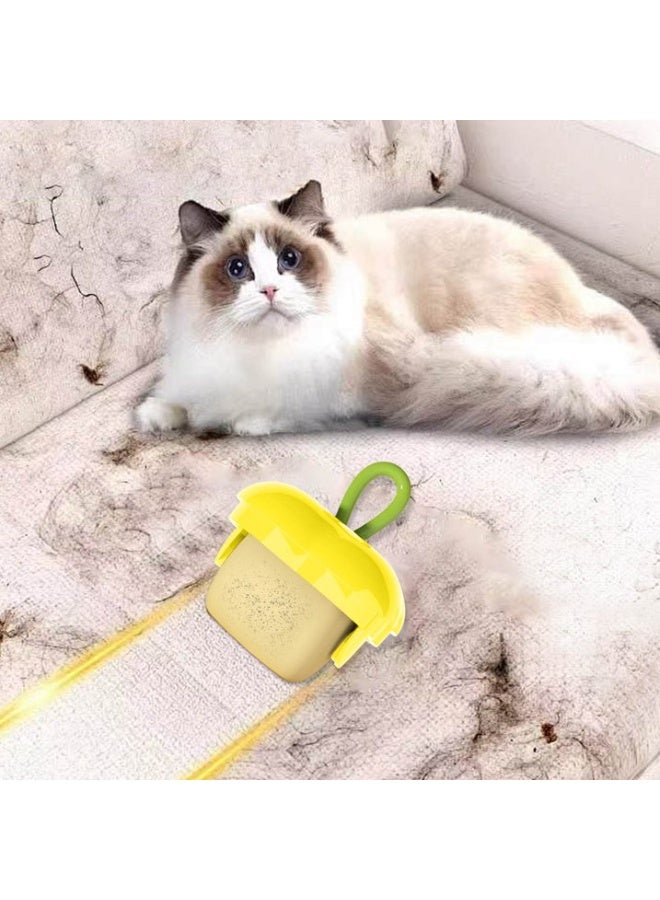 Small adhesive lint remover roller - Portable, lightweight, reusable tool for removing pet hair from clothes, furniture, and travel. Washable for removing cat and dog hair and lint from clothes, handbags, and travel bags - (6 pieces) - Image 1